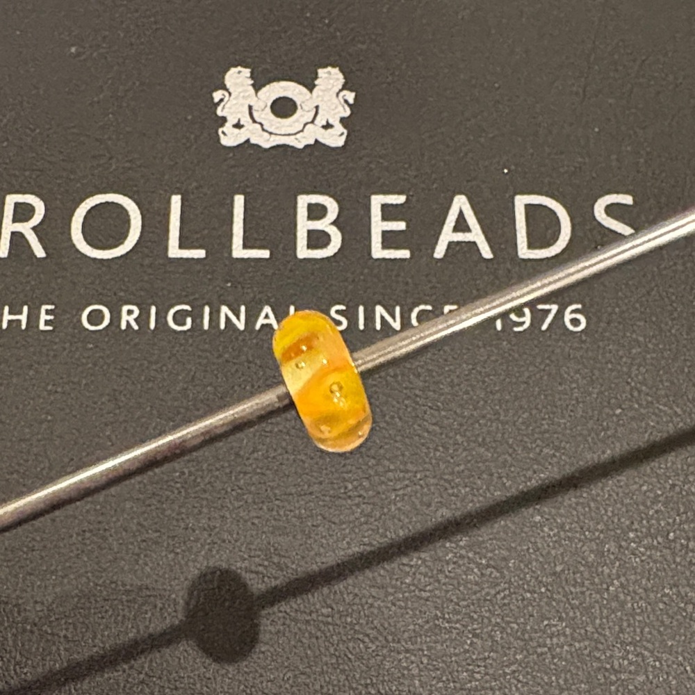 Trollbeads Yellow & Orange Bead